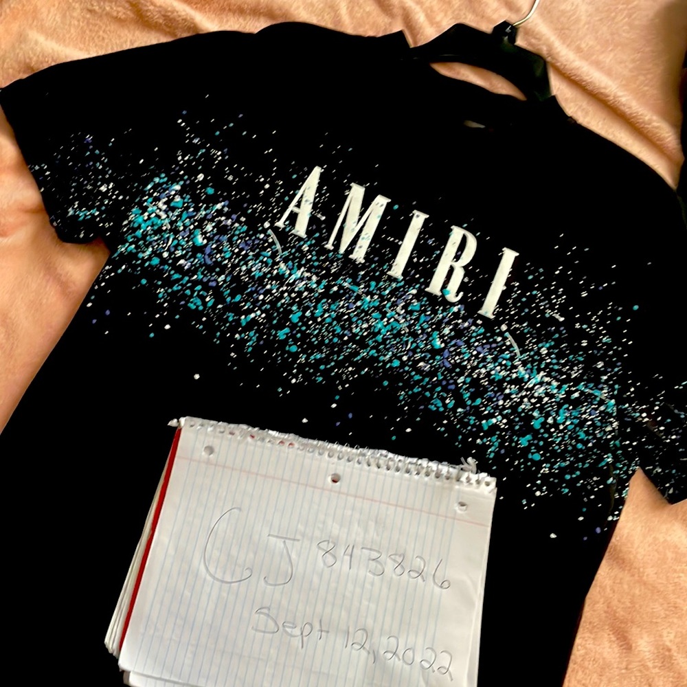 Amiri shirt worn once true to size 🔥🤞🏾